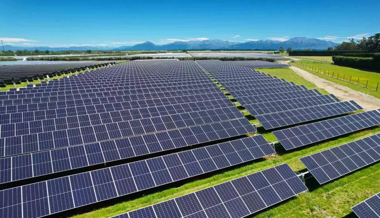 Solar panel installation work